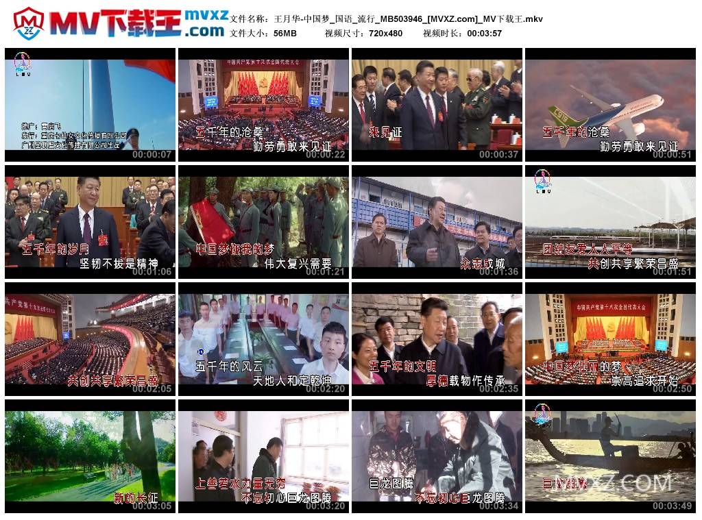 王月华-中国梦_国语_流行_MB503946